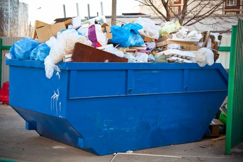 Mill Hill homeowners benefiting from garage clearance